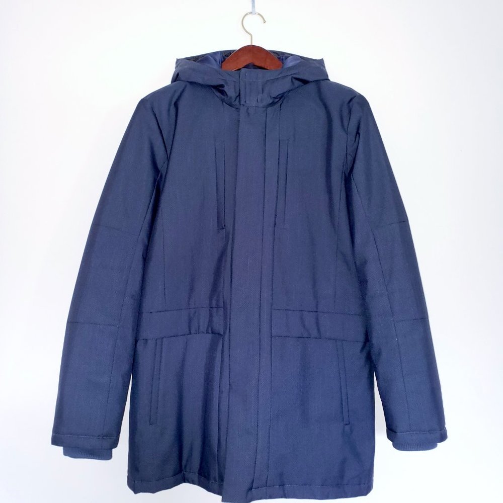 Calvin Klein Insulated Over Coat/Jacket - Blue